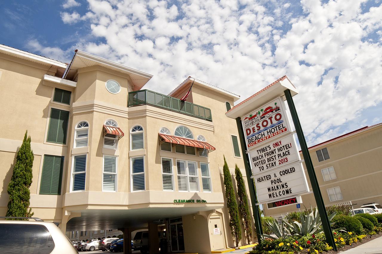 Desoto Beach Hotel Pulau Tybee Luaran gambar